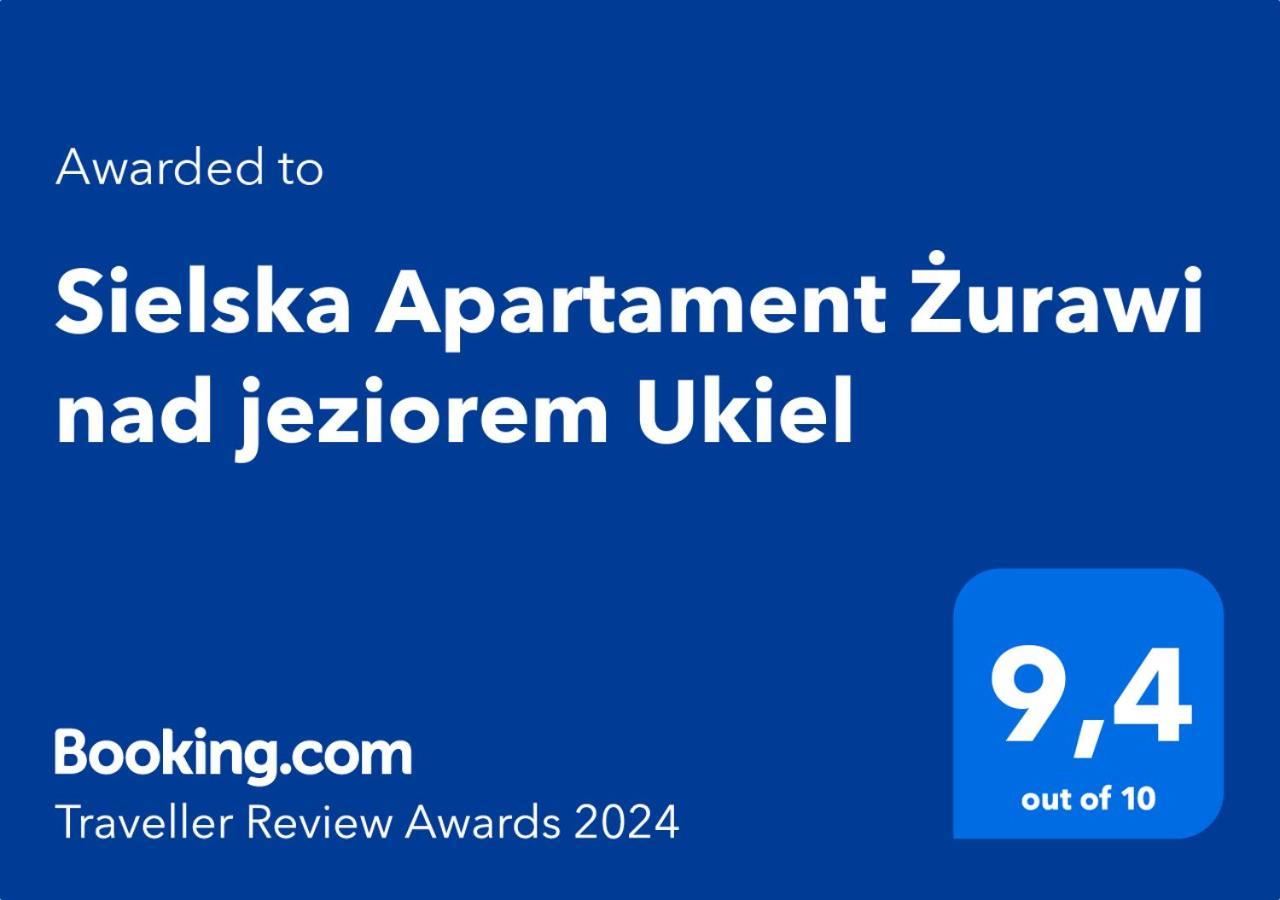 Sielska Apartament Zurawi Nad Jeziorem Ukiel Apartment Olsztyn  Exterior photo